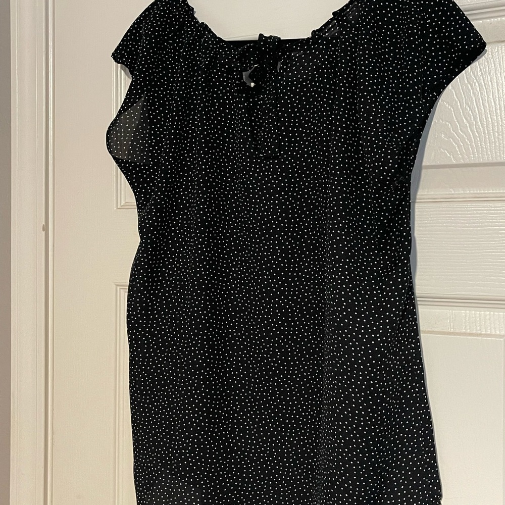 Polka dot top